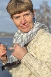 Uld/silke tørklæde fra danske Mind of Line